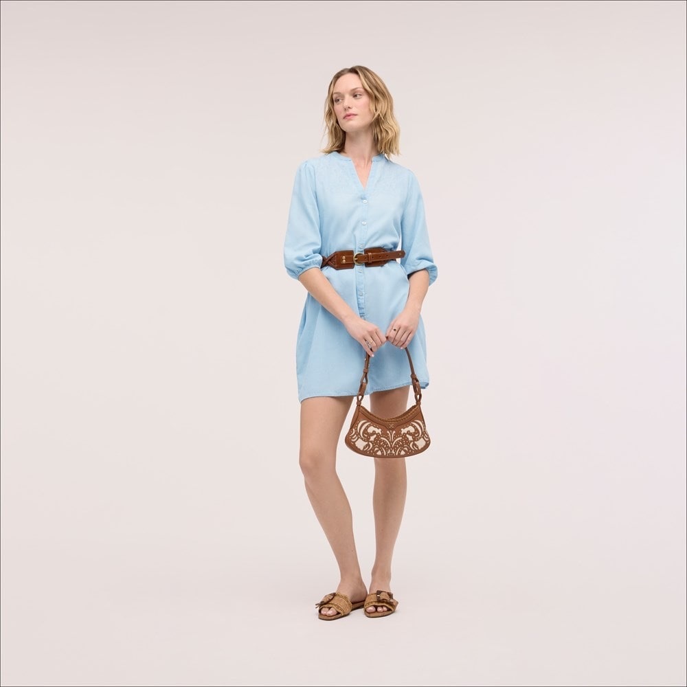 Sam Edelman Laine Tie Belt Mini Dress